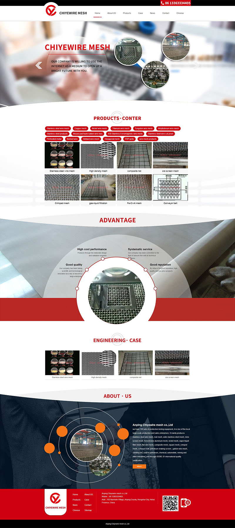 Anping Chiyewire mesh co.,Ltd